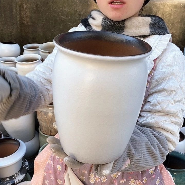 紫砂花盆正品口20高25