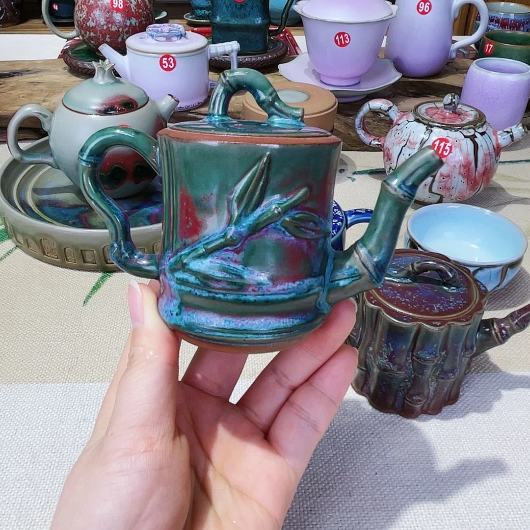 壶禹州钧瓷艺术作品