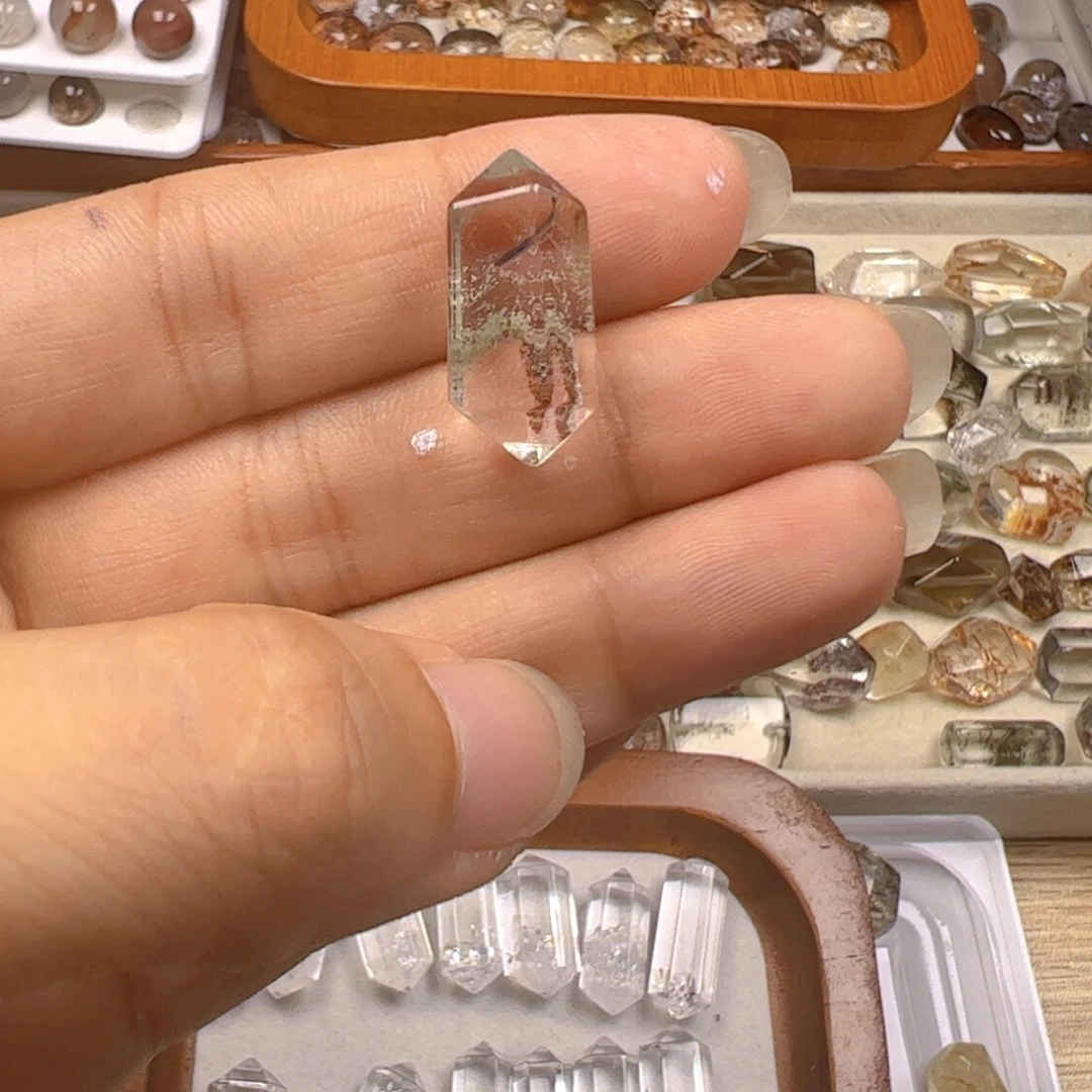 等****水晶手串银S925镶嵌