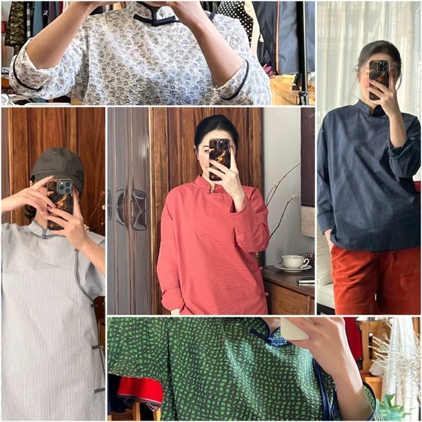 乌银折扣·棉布衬衫