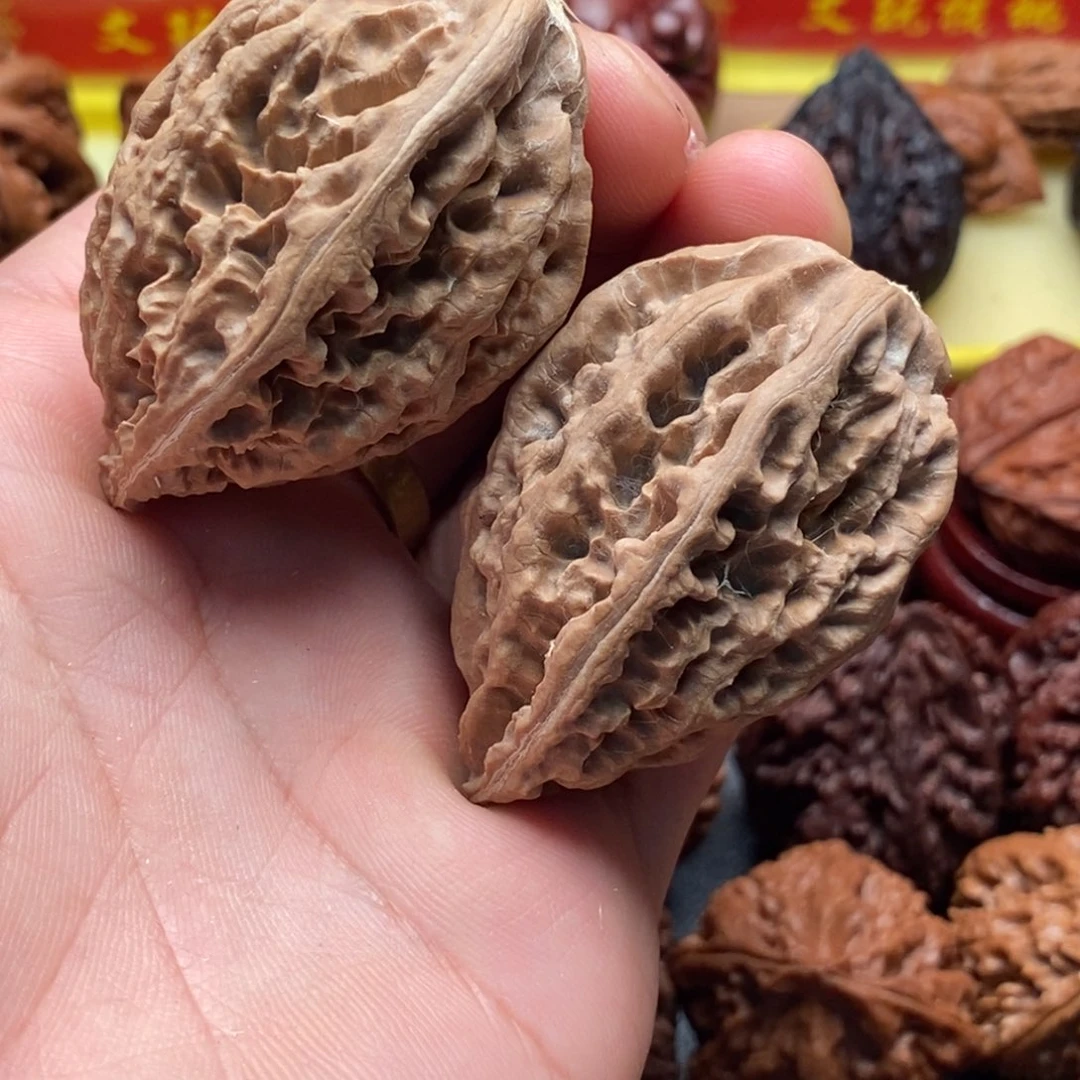 牧***客吊坠文玩核桃小涵31