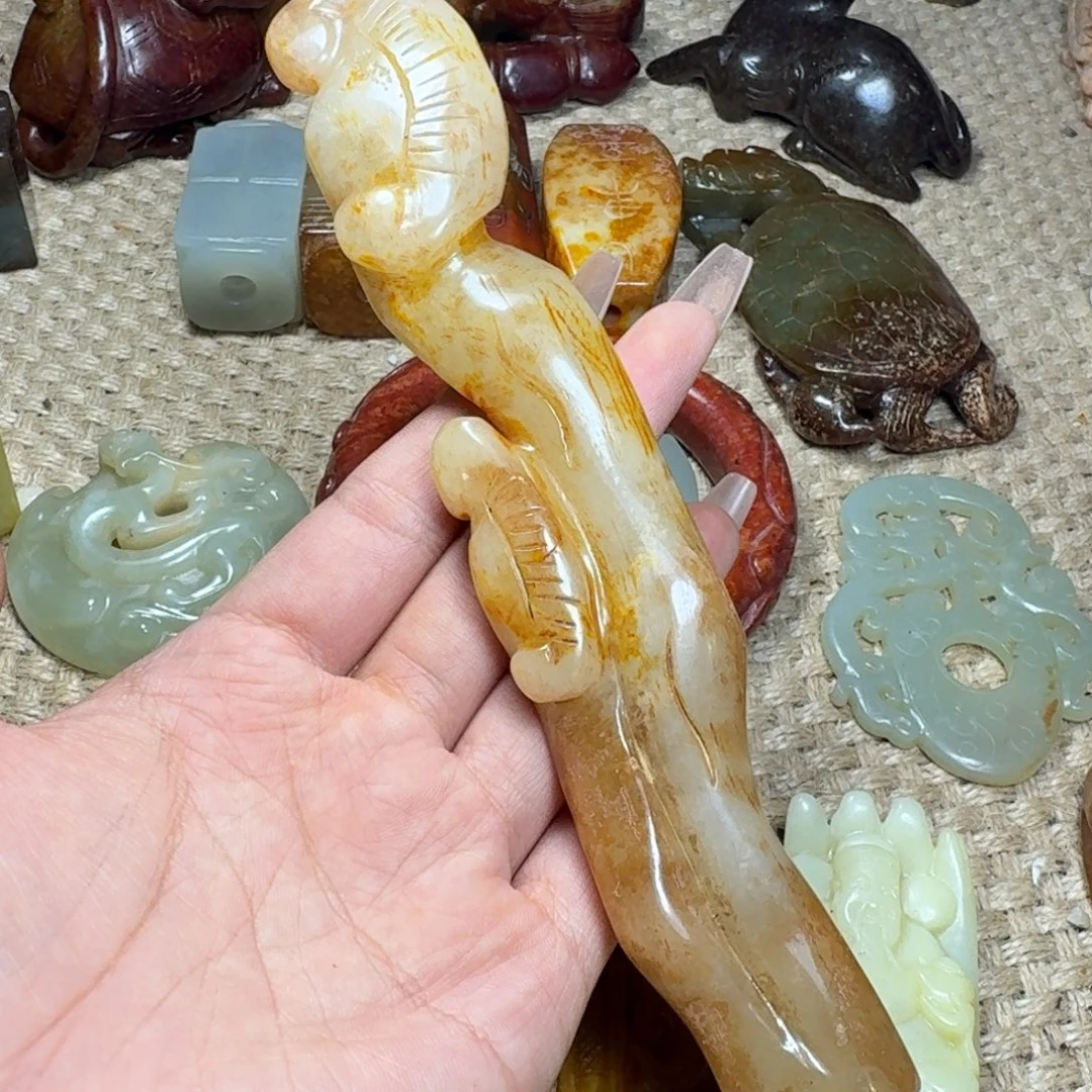 白玉菩提吊坠挂件