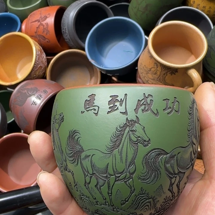 茶杯紫砂全手工制作工艺