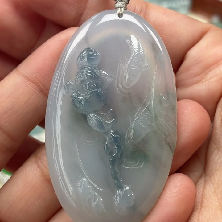 翡翠未镶嵌颈饰天然翡翠a货