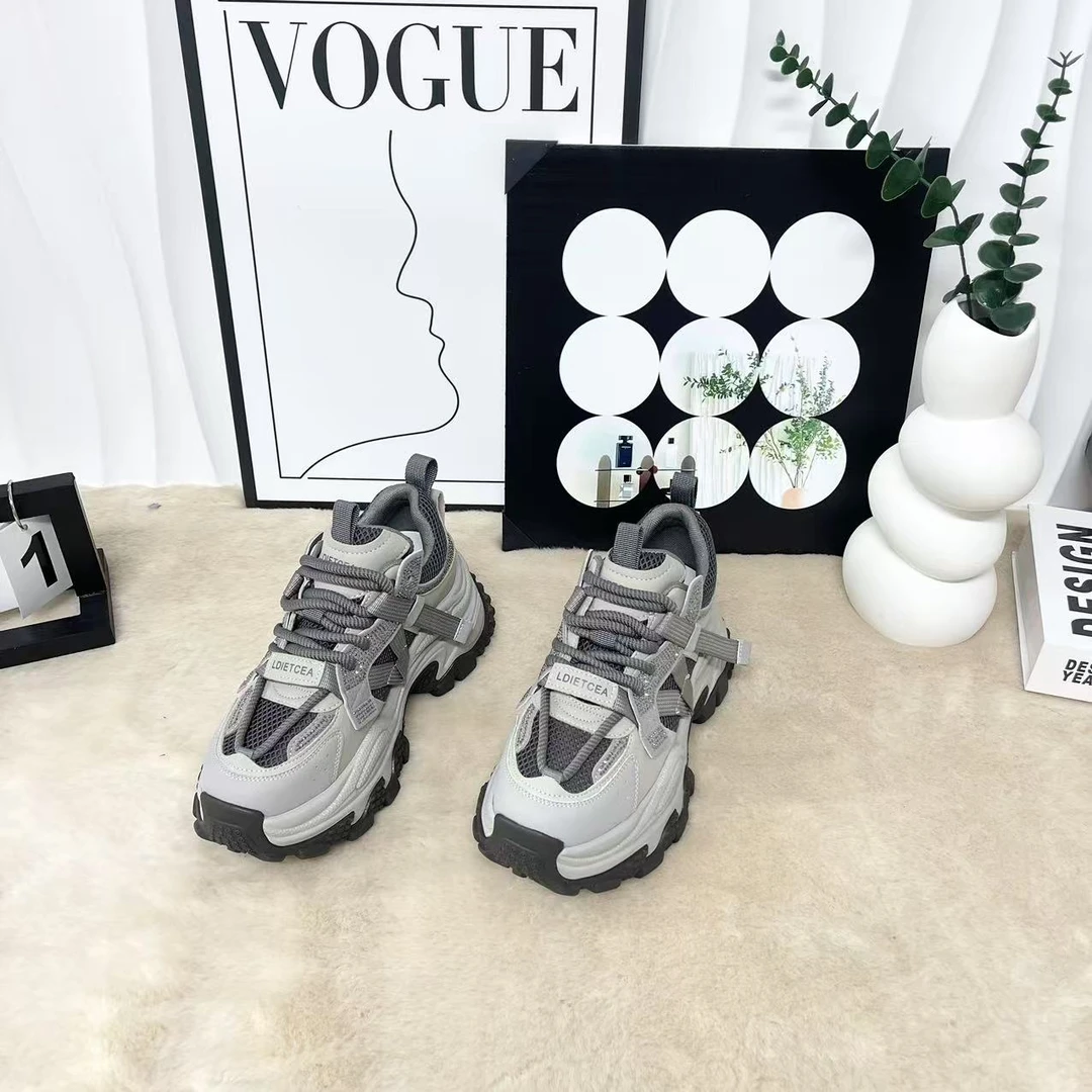 【与然良品】2581爆款百搭时尚休闲老爹鞋C