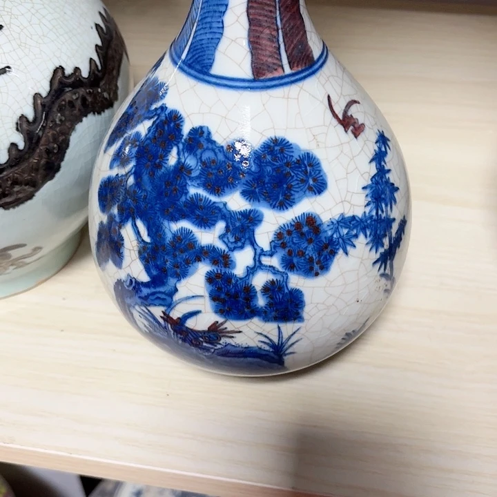 碟用****2陶瓷摆件不固定一件