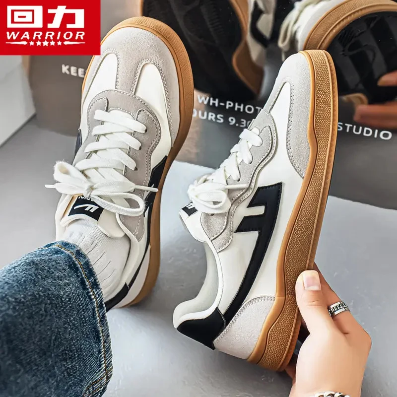 回力增高板鞋德训鞋男款2025年秋季复古百搭休闲板鞋男士帆布鞋