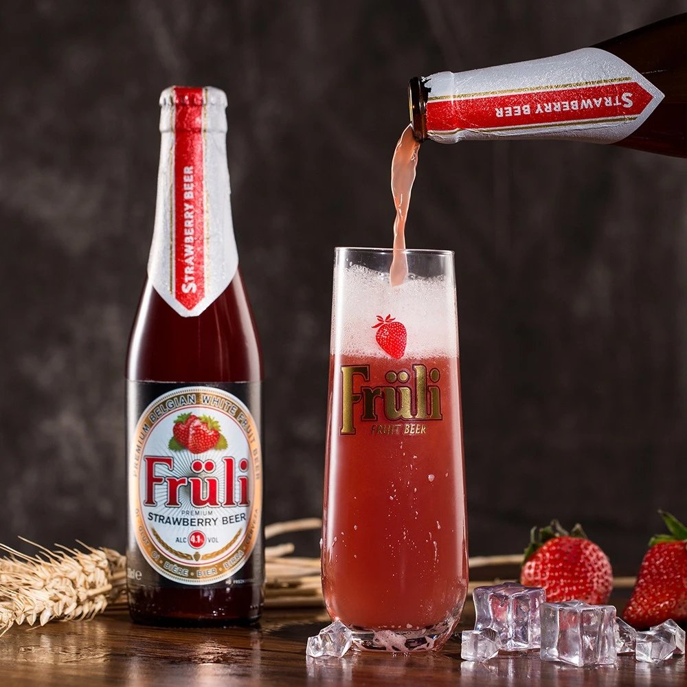 芙力天鹅草莓啤酒330ml*24瓶杨梅酒精酿啤酒