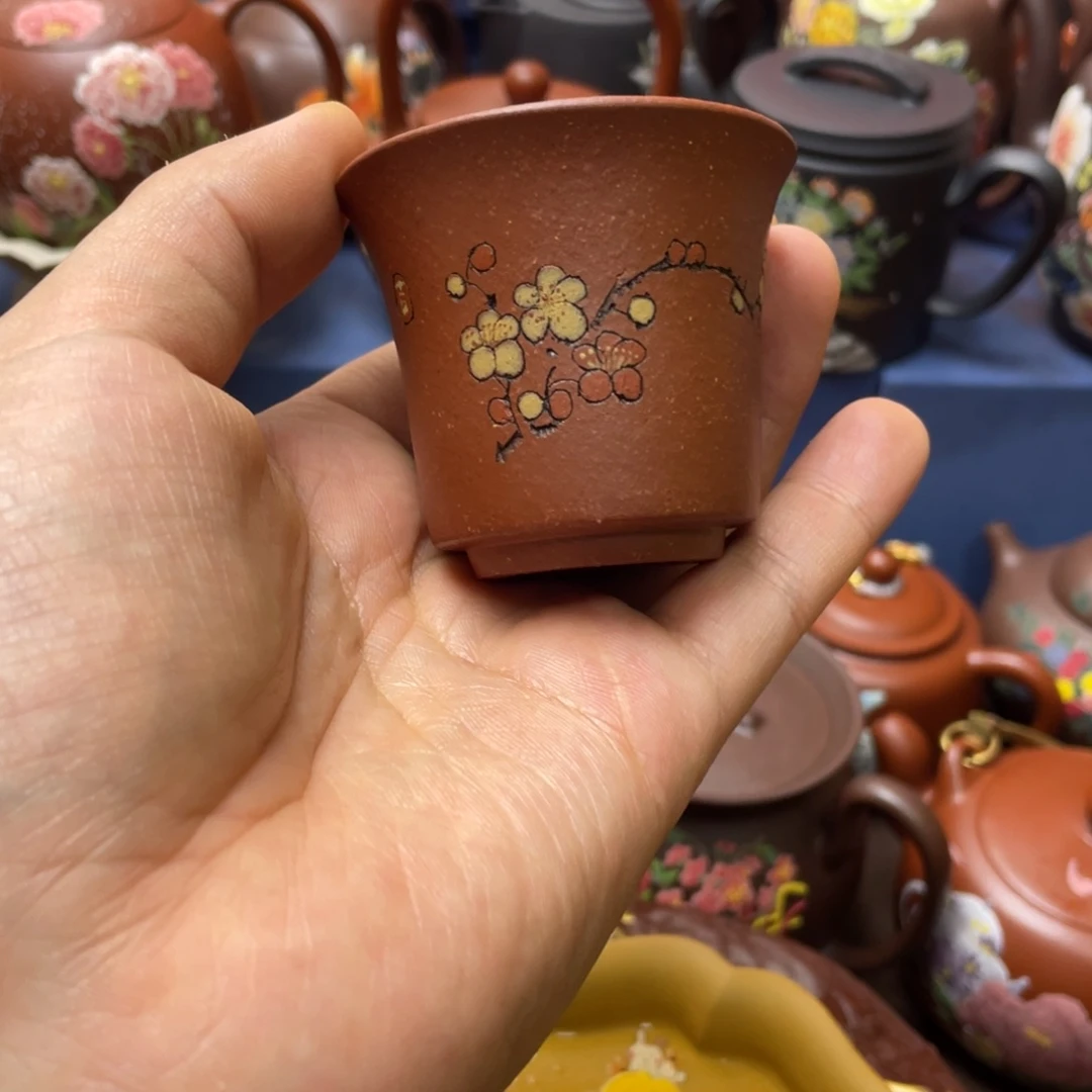 茶杯紫砂紫砂主人杯50cc