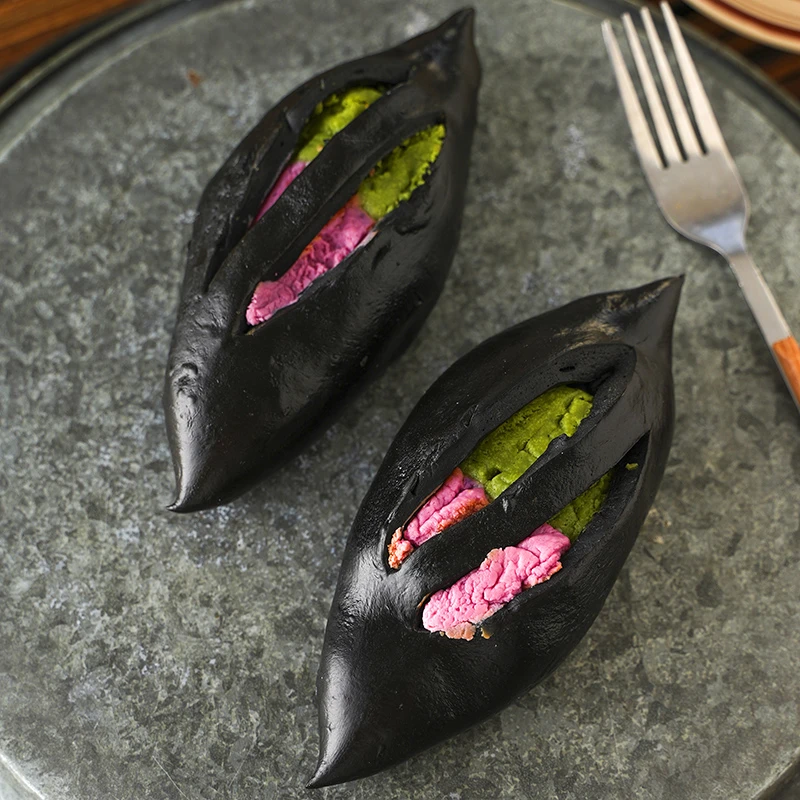 炉火坊 碱水棍面包黑加仑开心果双拼夹心欧包下午茶点心代餐零食