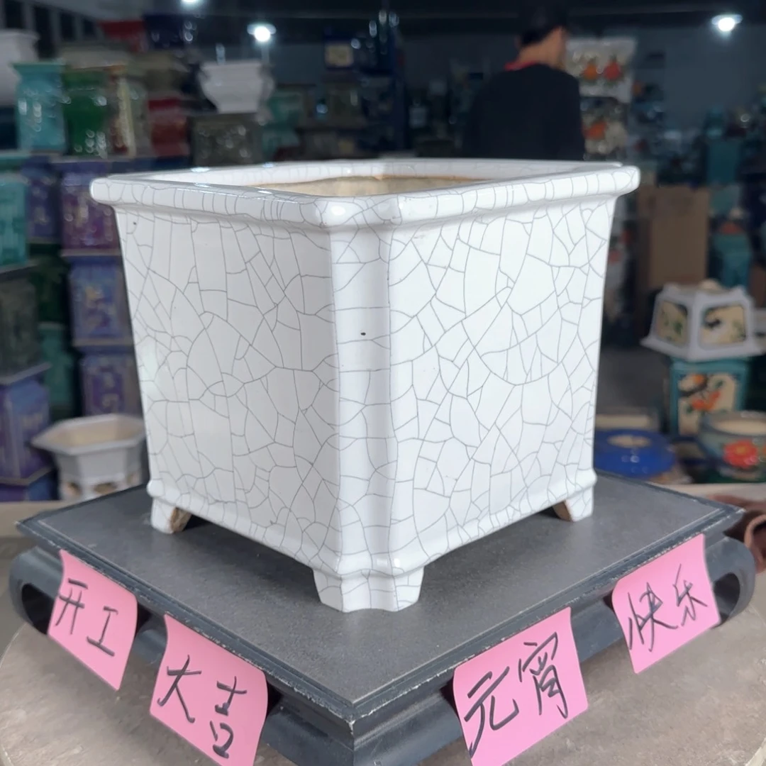 一风堂石湾花盆。微瑕