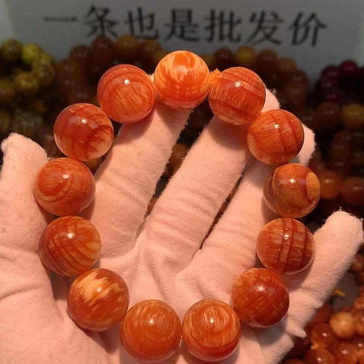 松木（琥珀木）手串/手链1.8