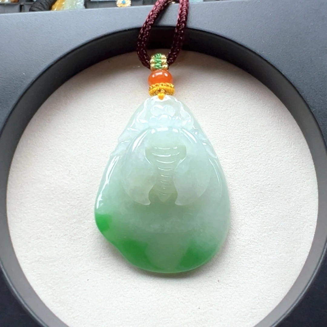 颈饰未镶嵌翡翠一鸣惊人