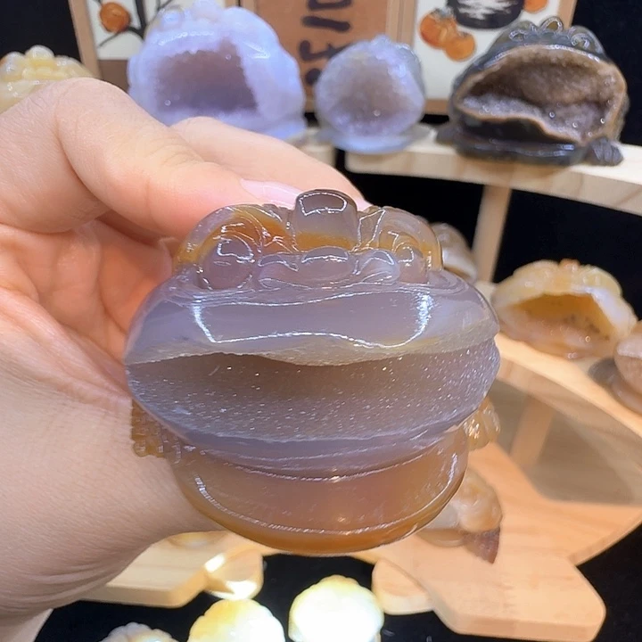 大型摆件（非配饰）未镶嵌水晶金蟾