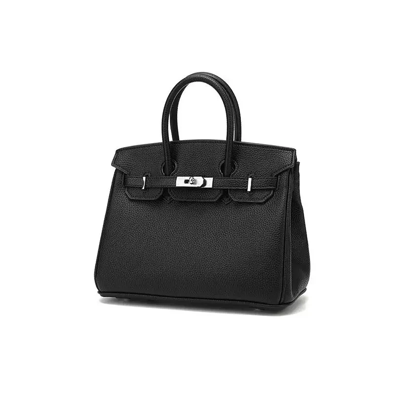 铂金新款大容量凯莉包斜挎手提包