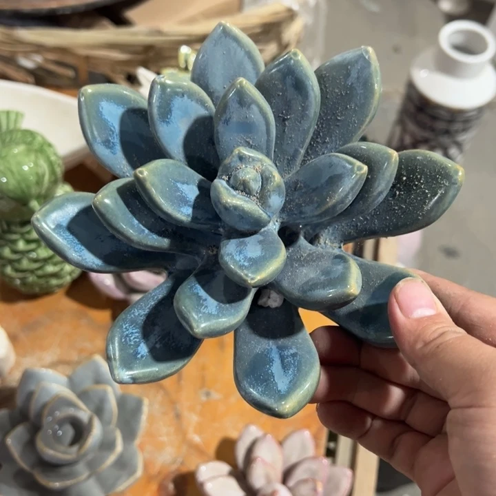 陶瓷花瓶摆件外贸出口（微瑕）宽15公分