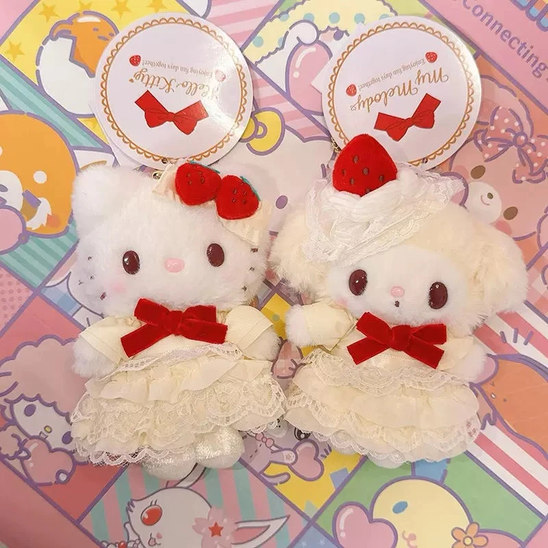 HelloKitty草莓蛋糕系列玩偶挂件