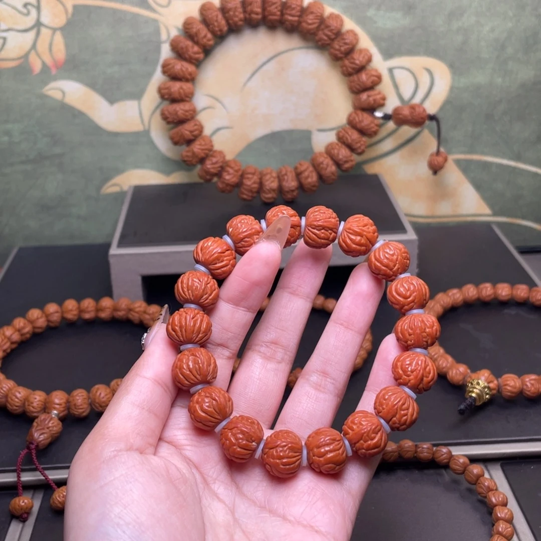 吊坠桃核15小龙纹