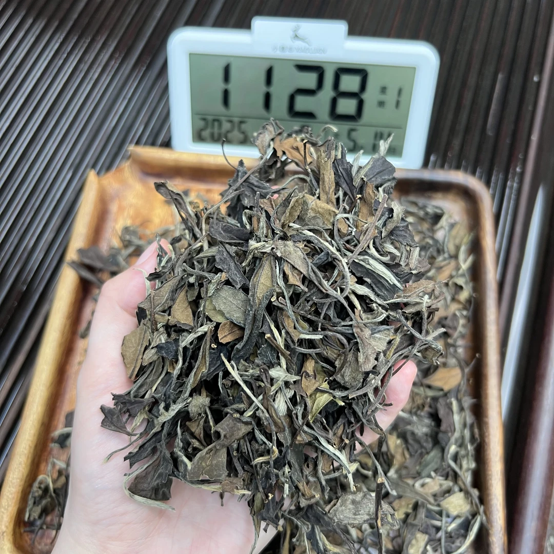 2008福鼎白茶老贡眉  ① 小鹿收茶 白茶 传统工艺  6月9