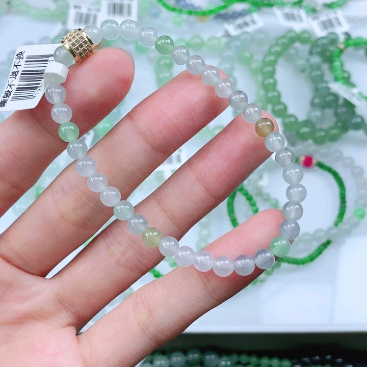 未镶嵌手链翡翠翡翠