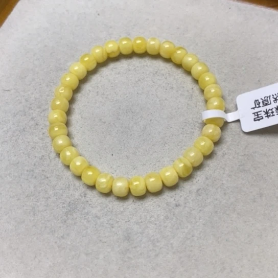 裸石蜜蜡未镶嵌手串