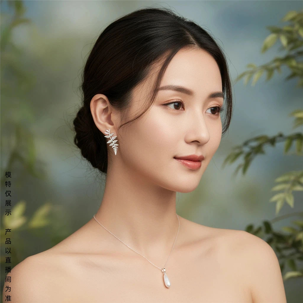 铜合金项链 【7838】蓝色爱心项链