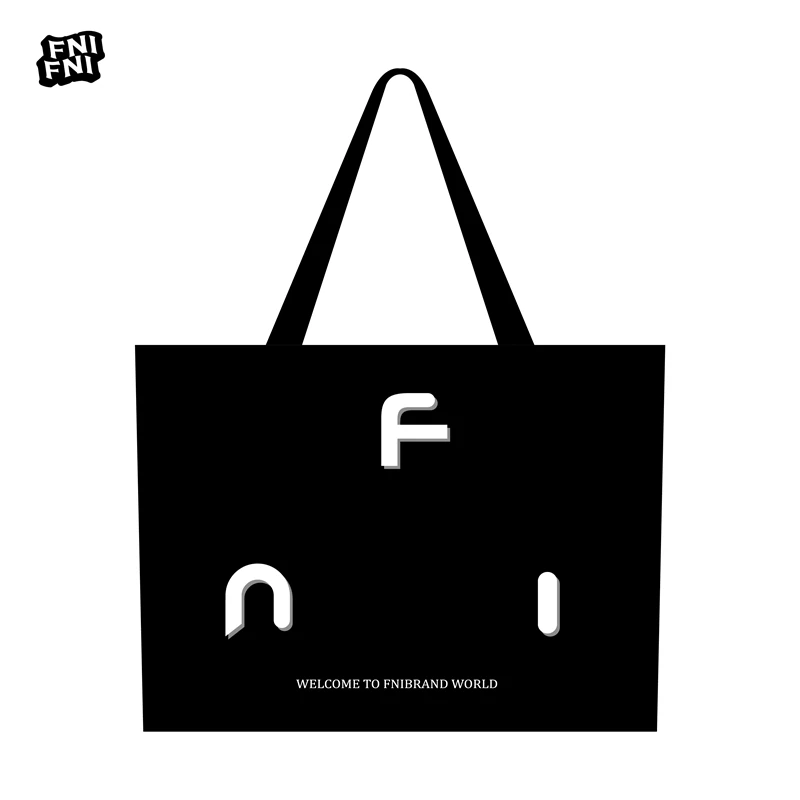 FNI周边—黑色日常大容量编织袋