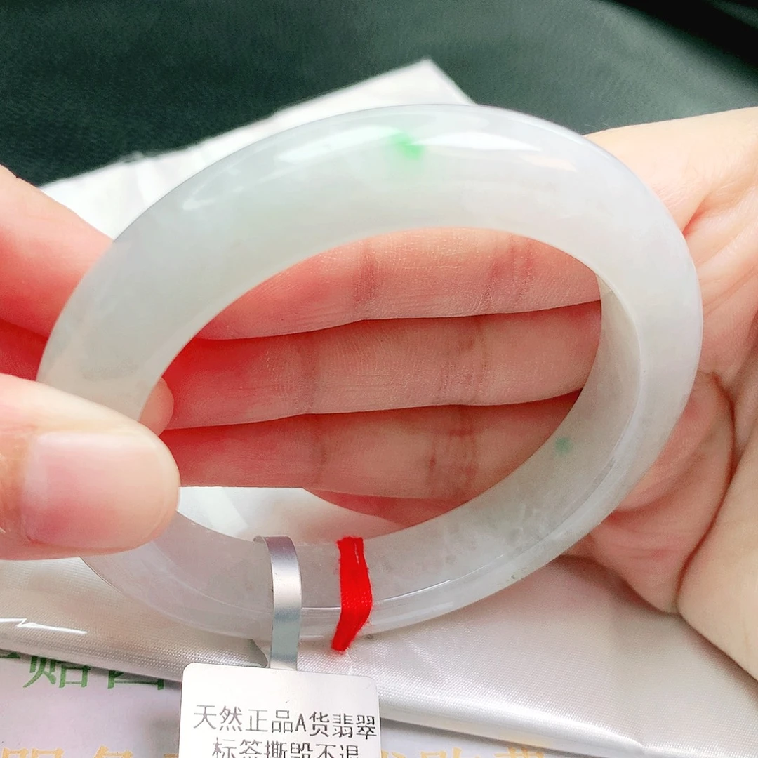 翡翠未镶嵌手镯缅甸天然a货翡翠手镯
