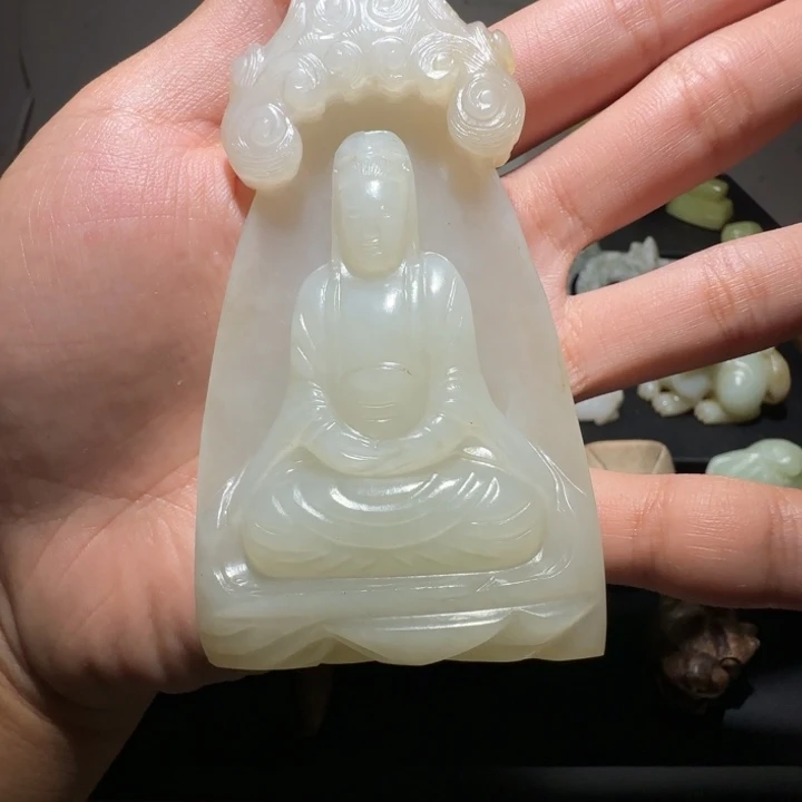 爱***赢和田玉（糖玉）未镶嵌挂件