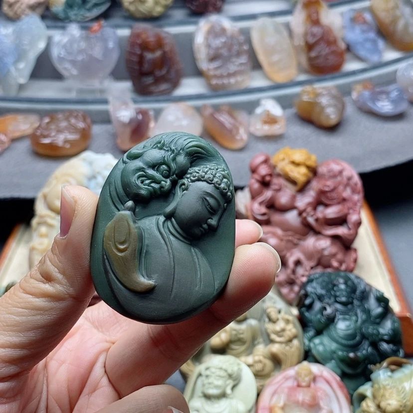 【闪购商品】未镶嵌吊坠定制石英质玉