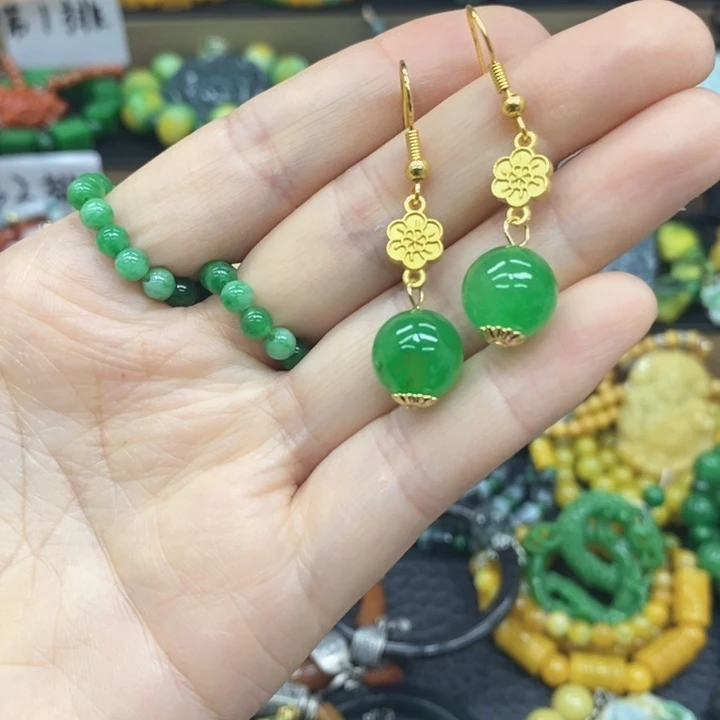 未镶嵌手链翡翠耳坠17