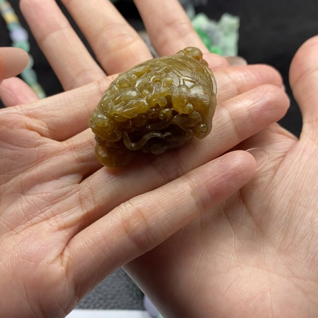 定制翡翠未镶嵌荣归故里