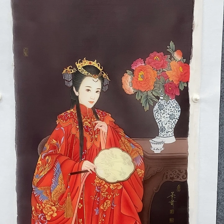 襄***会国画作品多次入选