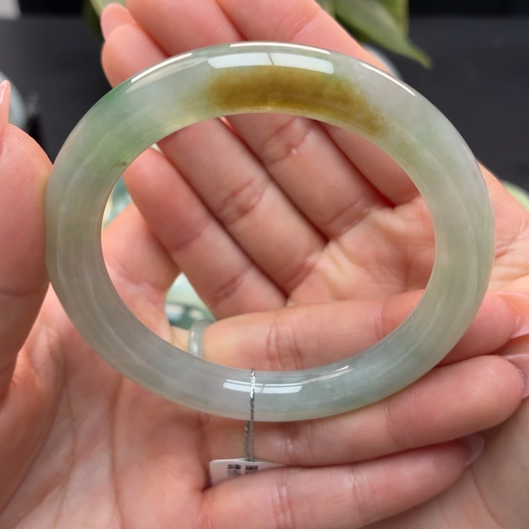 翡翠未镶嵌手镯天然