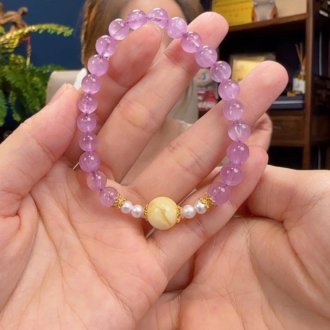 手串锂辉石未镶嵌