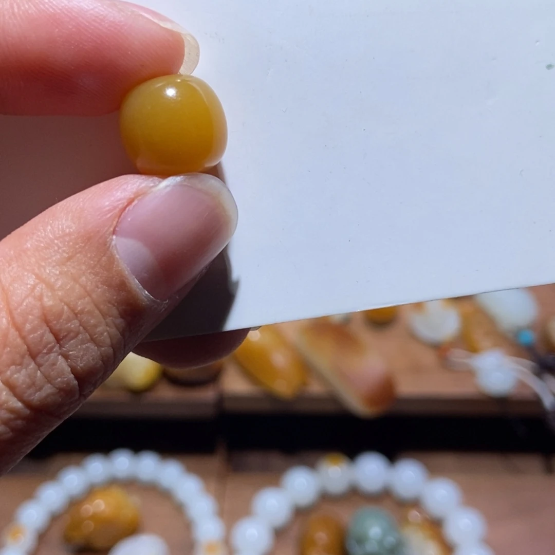 9***8和田玉未镶嵌颈饰