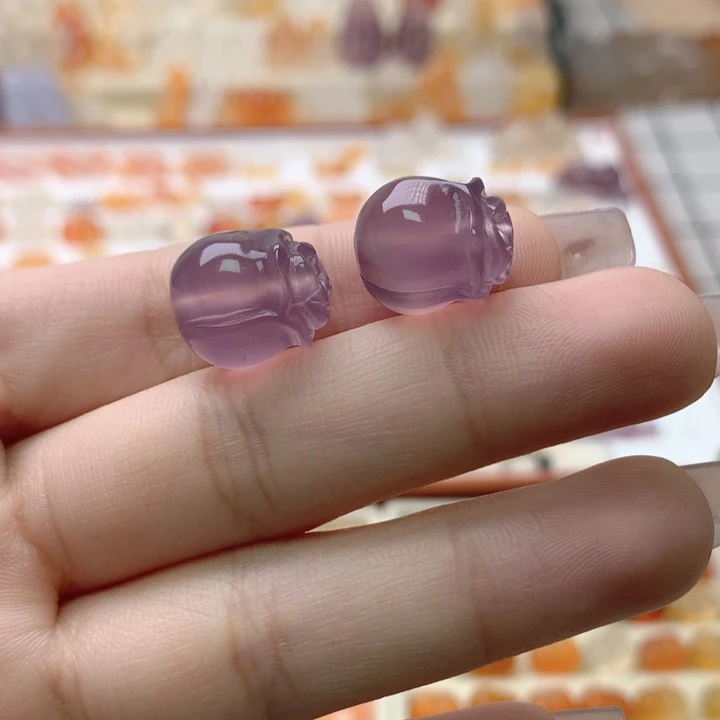 玛瑙/玉髓未镶嵌玛瑙花苞/只