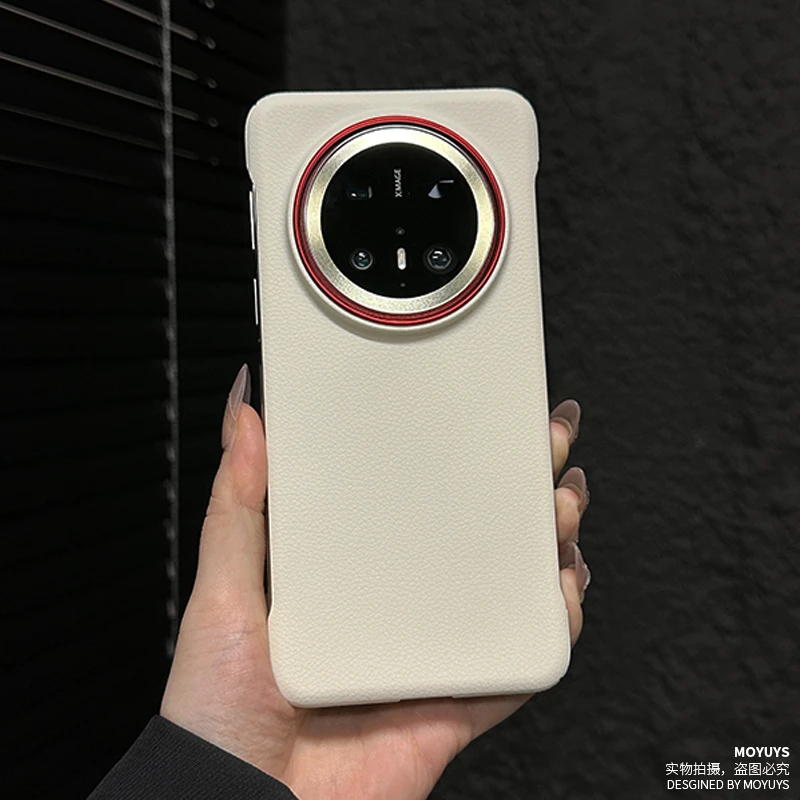 适用华为mate70手机壳无边框mate70pro简约mate60仿皮纹pro+男女