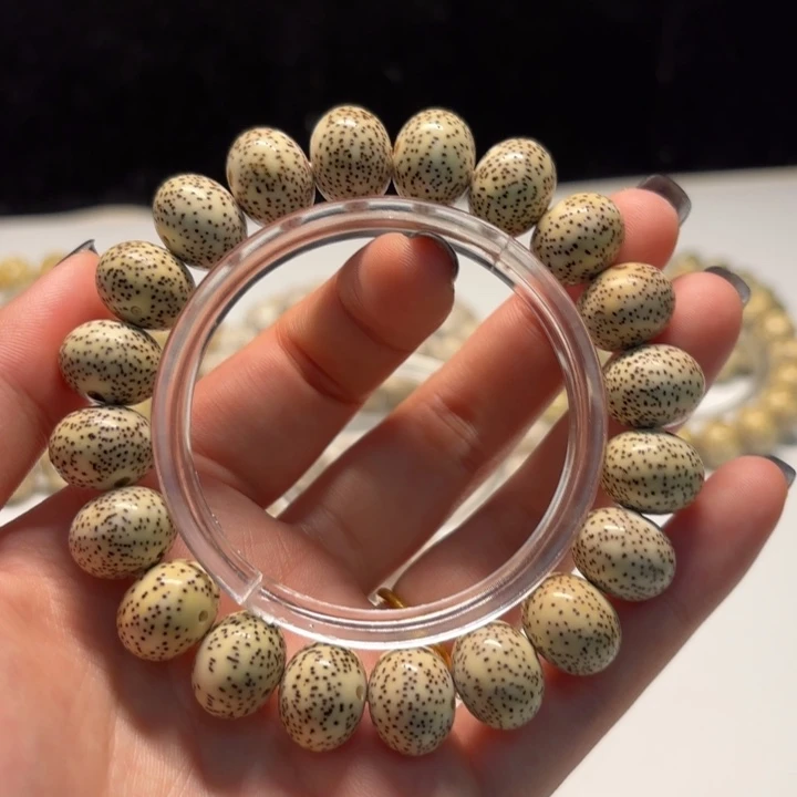 手串星月菩提1411苹果珠单圈原生态