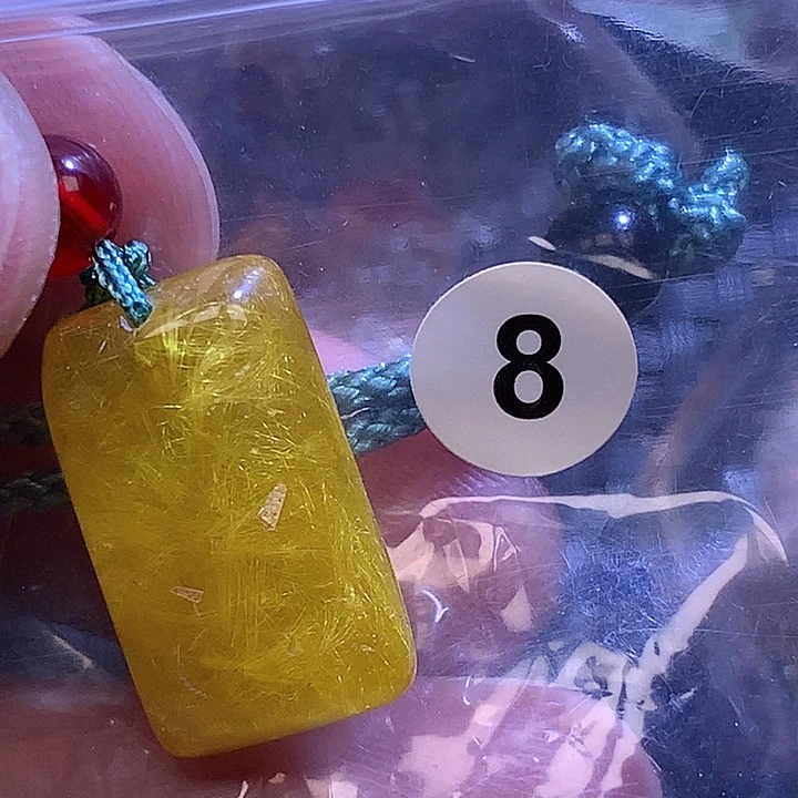 水晶吊坠(不含链)未镶嵌若*