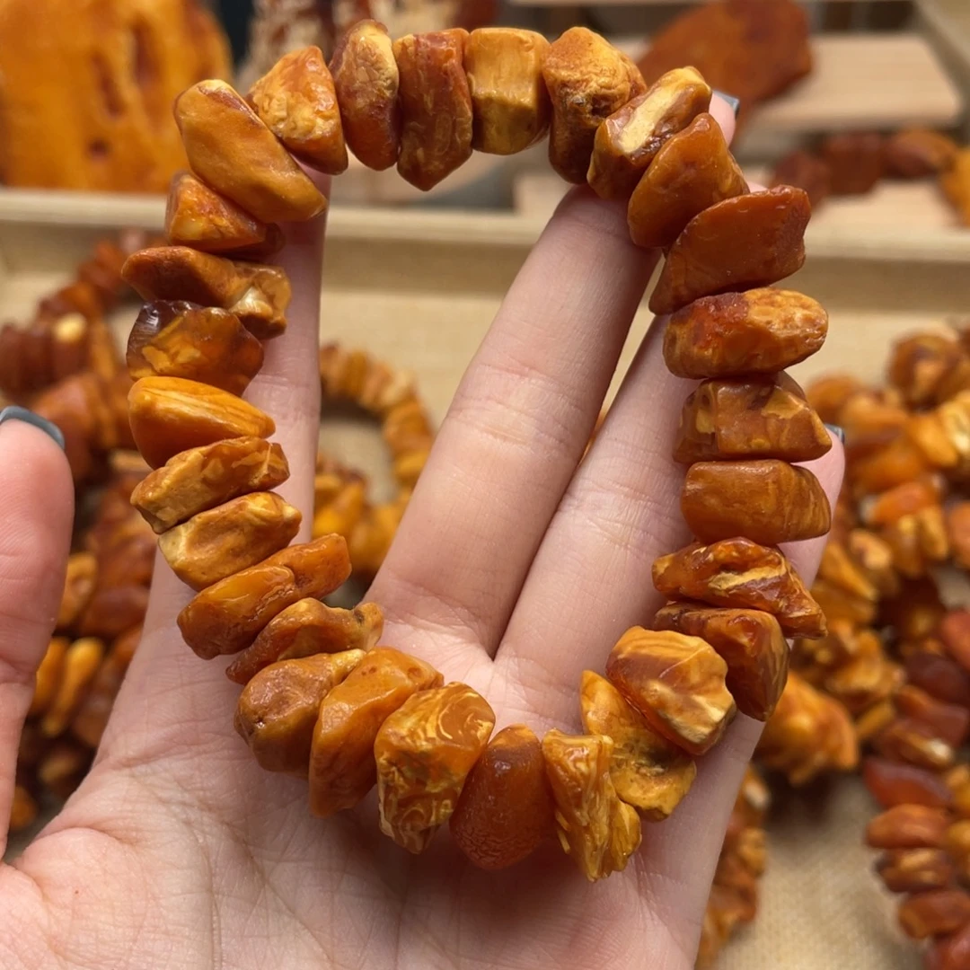 琥珀未镶嵌珠宝奇石