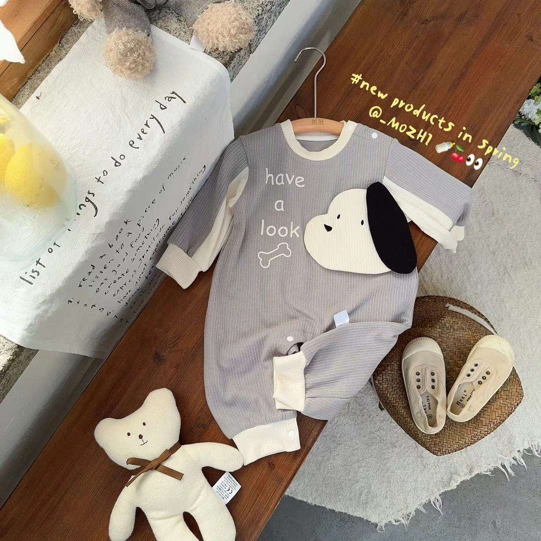 51063-MZ大耳朵儿童爬服