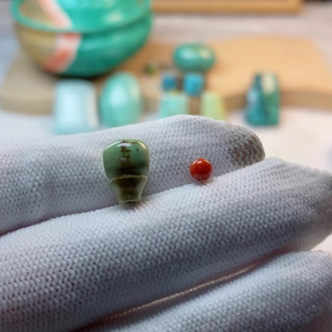 南红玛瑙颈饰未镶嵌