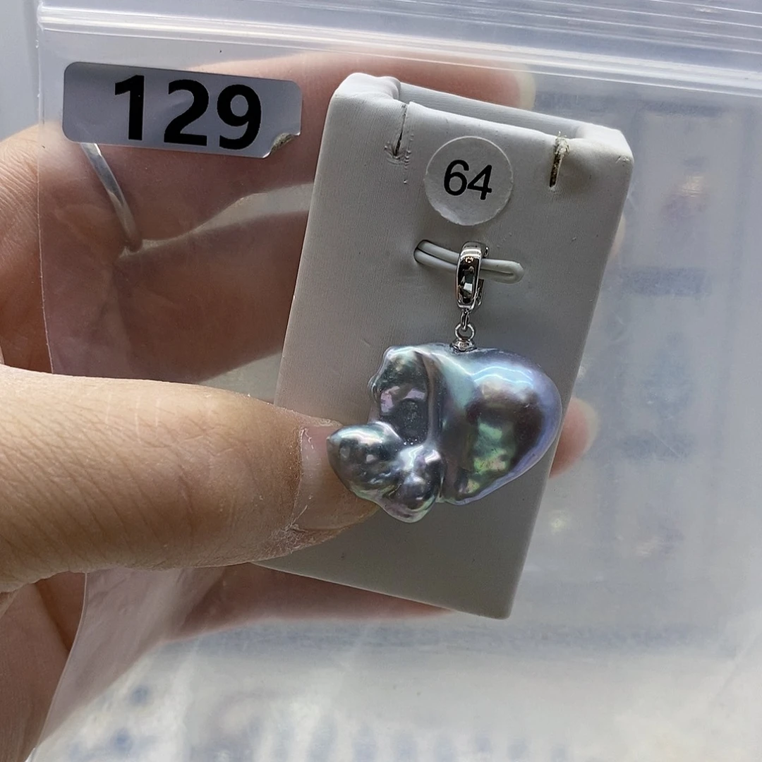 颈饰合金淡水珍珠