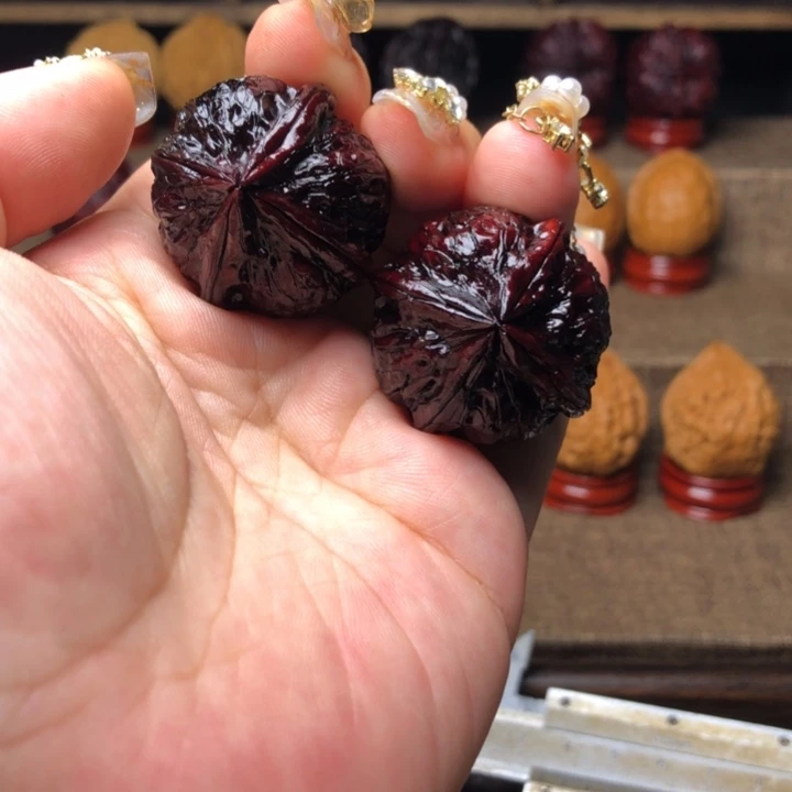 把件橄榄核20灯笼四棱31