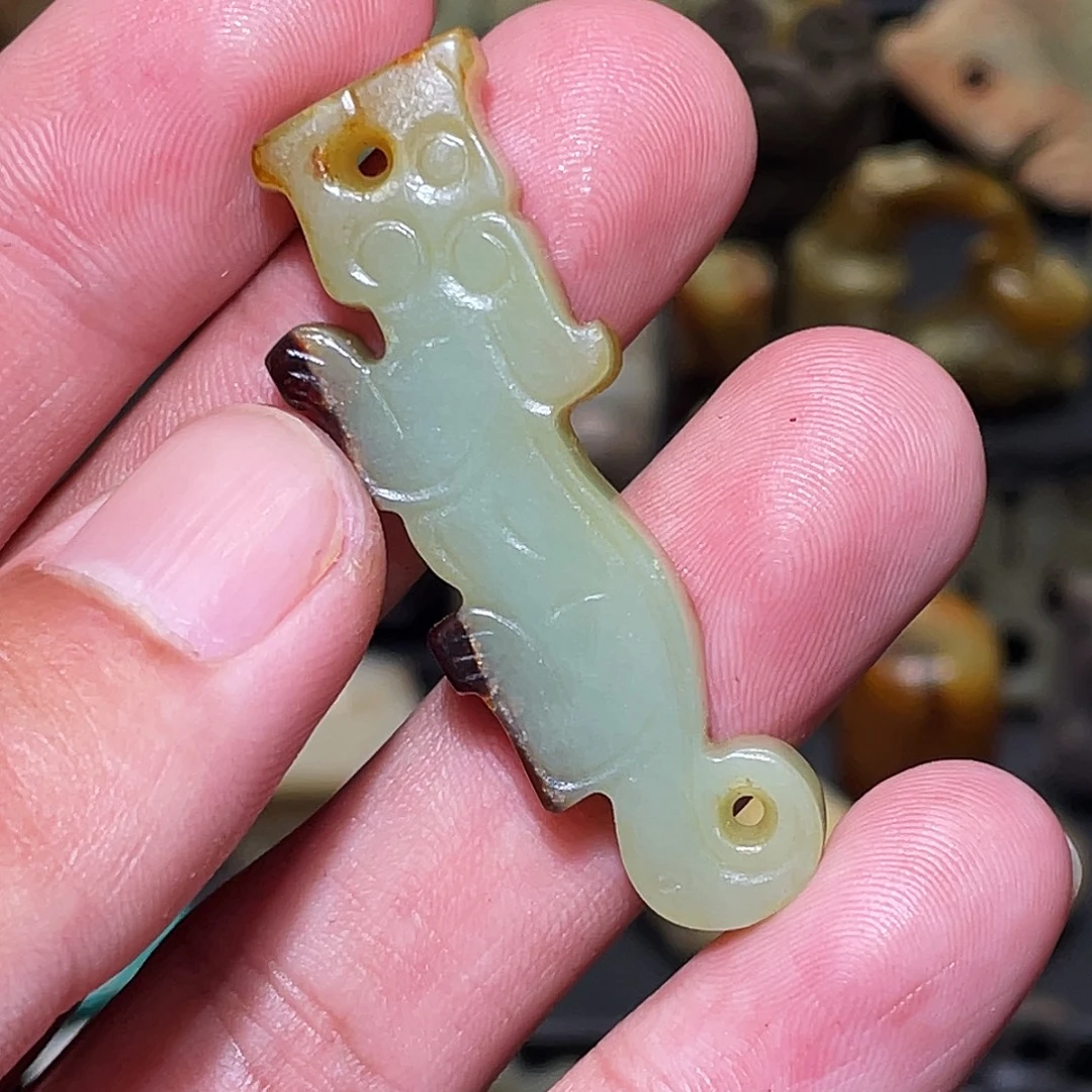 和田玉（糖玉）未镶嵌挂件