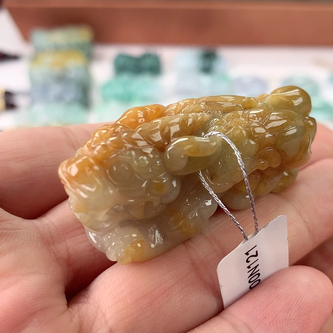 【闪购商品】翡翠未镶嵌颈饰翡翠貔貅