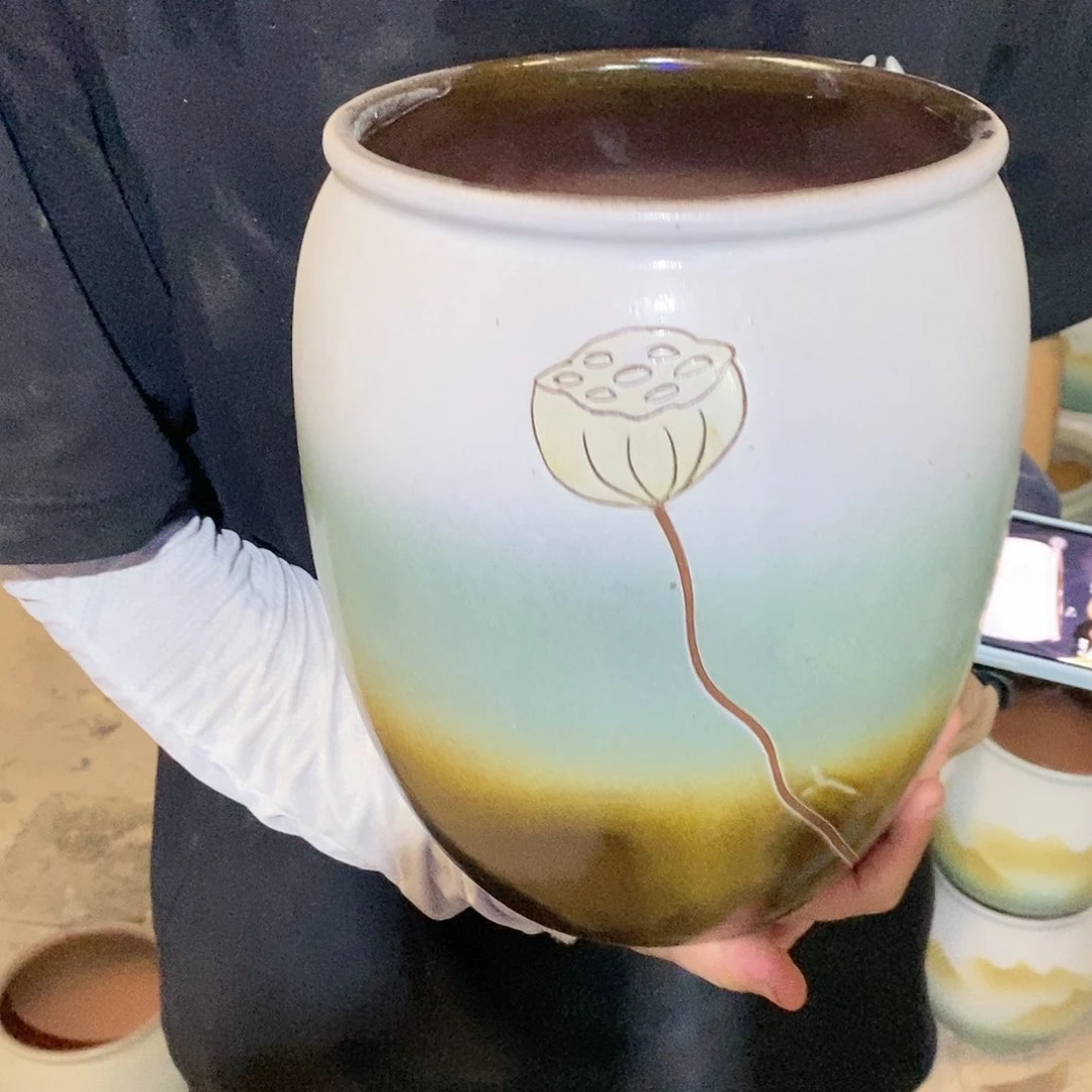 紫砂花盆瑕疵20/25……