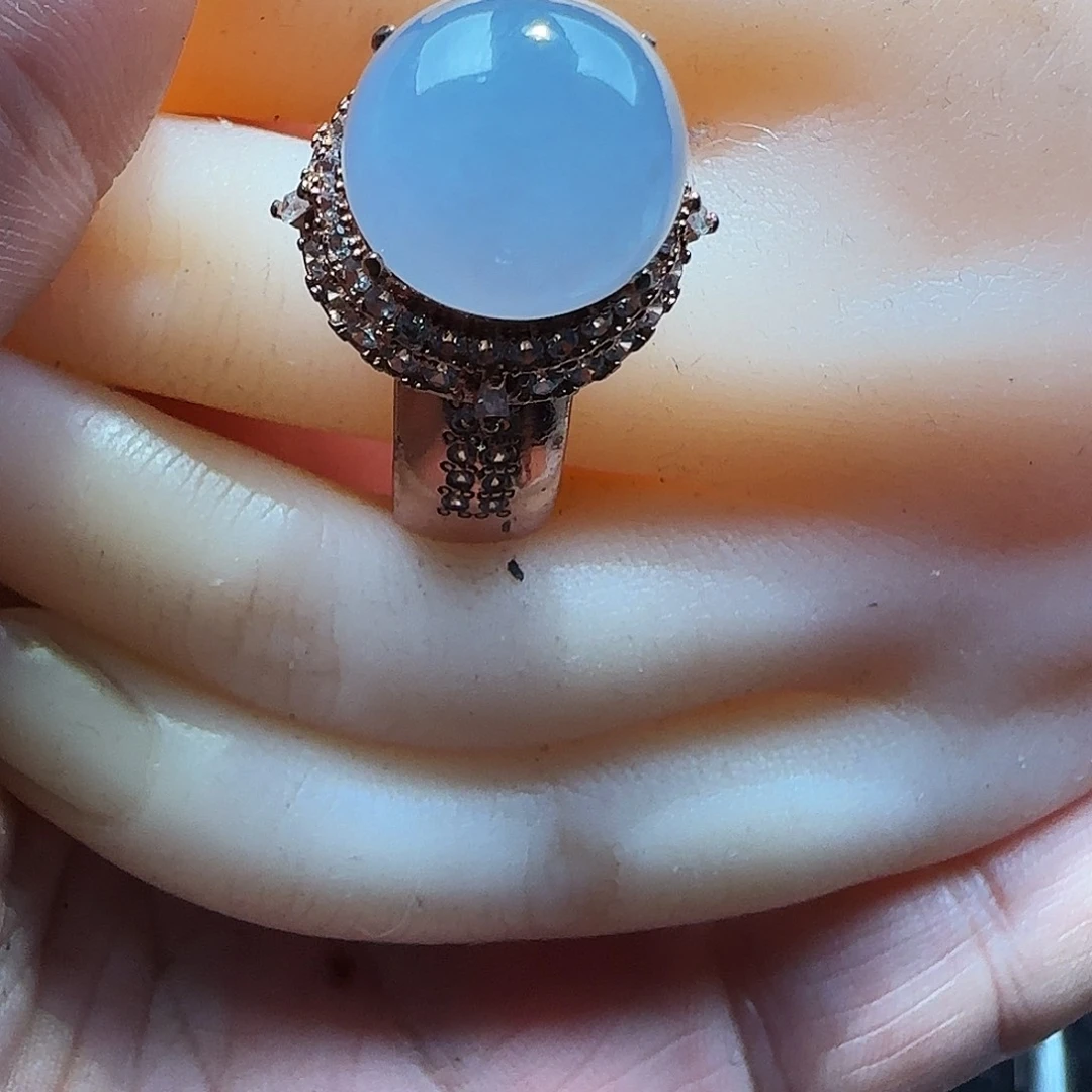 翡翠未镶嵌戒指天然缅甸9