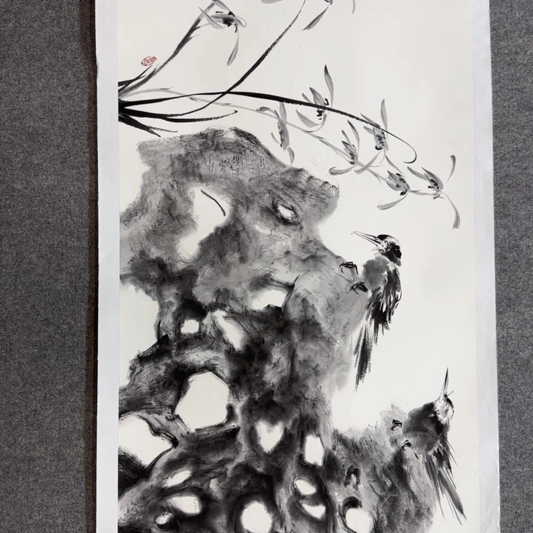 国画谢宗伯老师手绘作品